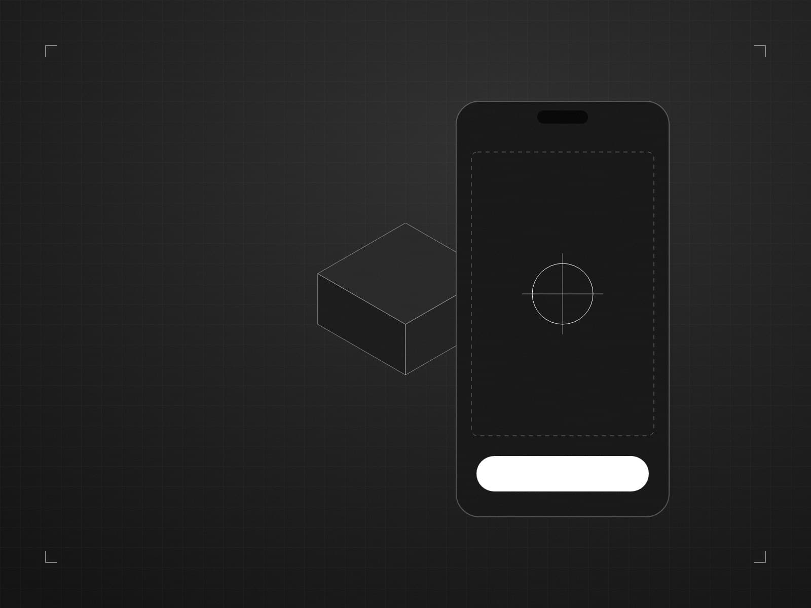 AR exhibit guide overlay on an engineering project